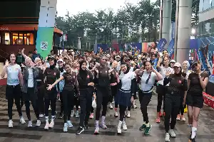 Padukan Olahraga dan Hiburan, Youniverse Active Day Sukses Gelar 'Social Run' Perdana di Jakarta