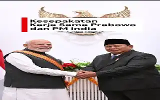 Perkuat Kemitraan Strategis, Indonesia dan India Sepakati Kerja Sama Keamanan hingga Teknologi Nuklir