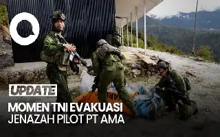 TNI Buru Kelompok Bersenjata Usai Insiden Penembakan Pilot AMA di Yahukimo