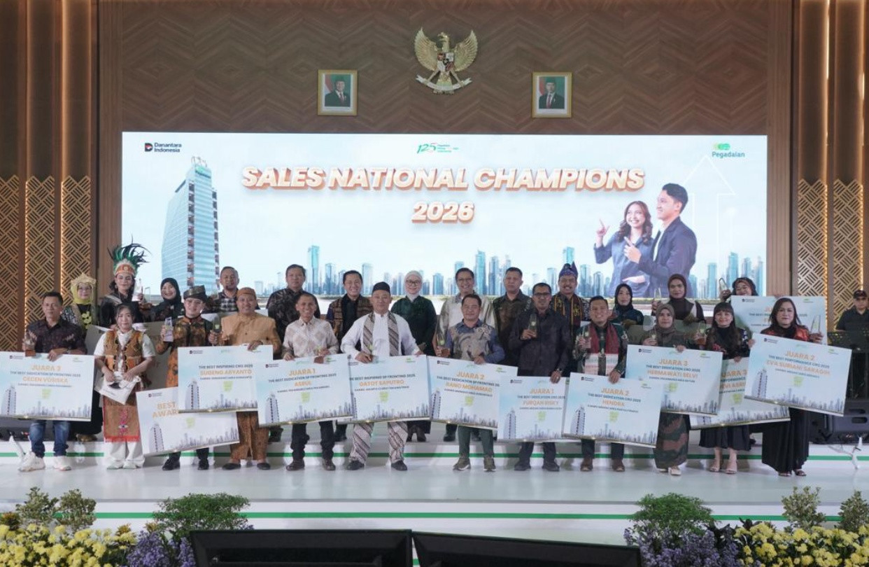 Perkuat Kinerja, Pegadaian Bekali Tenaga Penjualan Melalui Sales Town Hall 2026