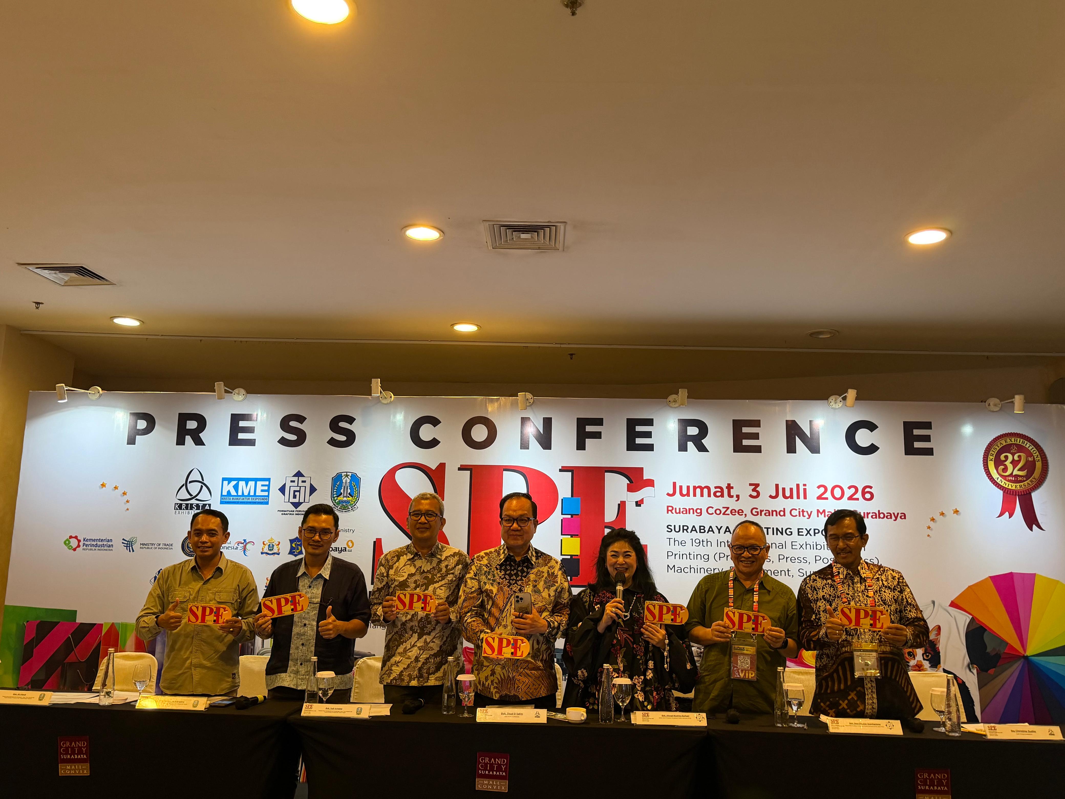 Surabaya Printing Expo 2026 Dorong Transformasi Industri Percetakan Berbasis Teknologi Digital