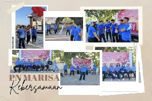 Rayakan Hari Jadi RI dan MA ke-81, Pengadilan Negeri Marisa Gelar Kompetisi Olahraga Internal