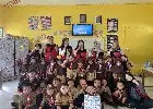 Melalui Gerakan GEMILANG, Mahasiswa KKN Unhas Edukasi Kesehatan Gigi Anak Sekolah di Sidrap