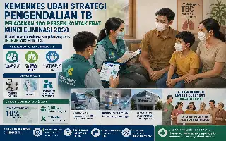 Kemenkes Perketat Tracing 100 Persen demi Target Eliminasi Tuberkulosis 2030