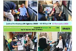 Penuhi Kebutuhan Medis, Dinas Kesehatan Aceh Sukses Kumpulkan 90 Kantong Darah dari ASN