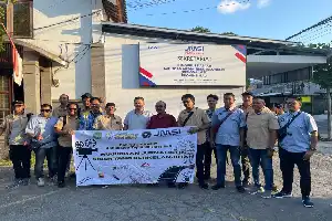 Perkuat Sinergi, Asosiasi Wartawan Tapin Gali Ilmu Jurnalistik Pariwisata dan Bisnis Media di Bali