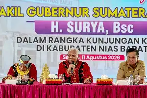 Sinergi Pemprov Sumut dan Pemkab Nias Barat Targetkan Peningkatan Status UHC Jadi Utama