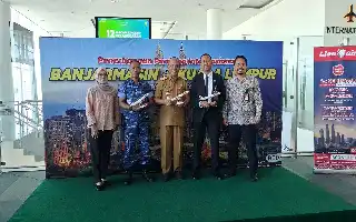 Konektivitas Kalsel-Malaysia Terbuka, Rute Banjarmasin–Kuala Lumpur Resmi Beroperasi