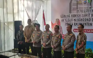Perkuat Akses Layanan Medis di Kalsel, Polri Resmikan RS Bhayangkara dr. Yusuf Wibandoko