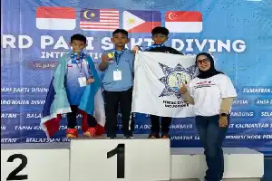 Dominasi Atlet Loncat Indah Kalsel di Ajang Internasional Pari Sakti 2026
