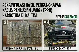 Polda Kaltim Bongkar Pencucian Uang Bandar Narkoba Paser, Sita Kebun Sawit hingga Mobil Mewah