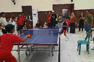 Jaring Bibit Atlet Potensial, 162 Pelajar Ikuti Kejurkab Tenis Meja Situbondo 2026