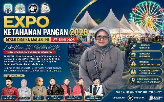 Expo Ketahanan Pangan 2026 Resmi Dibuka di Tarakan, Libatkan 35 Pelaku UMKM dan Suguhkan Rangkaian Hiburan Hingga 11 Juli