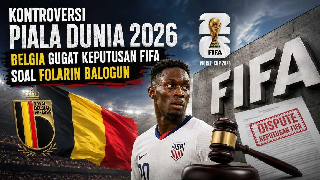 Protes Resmi Belgia terhadap Keputusan FIFA Jelang Laga Kontra Amerika Serikat