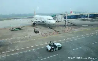 Kabut Asap Karhutla Intai Kalimantan, Maskapai Penerbangan Antisipasi Gangguan Jarak Pandang