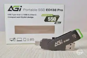 Ulasan AGI Portable SSD ED138 Pro: Mungil Seukuran Jempol, Performa Setara SSD SATA III