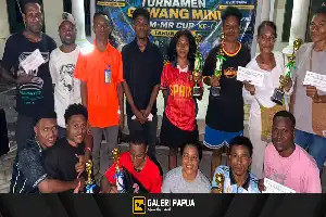 Pererat Tali Persaudaraan Mahasiswa, HPM Mamberamo Raya Sukses Gelar Turnamen Gawang Mini Cup I