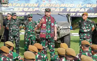Pangdam I/Bukit Barisan Instruksikan Prajurit Arhanud Kuasai Teknologi Perang Modern