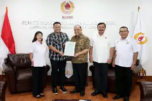 KONI Pusat Beri Dukungan Penuh untuk Transformasi Prestasi Olahraga Kalimantan Timur