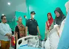 Tinjau RSUD H. OK Arya Zulkarnain, Bupati Baharuddin Minta Kualitas Layanan Kesehatan Ditingkatkan