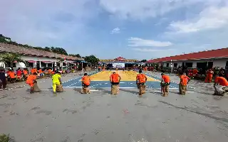 Sambut Hari Kemerdekaan, Rutan Karimun Gelar Pekan Olahraga dan Seni untuk Warga Binaan