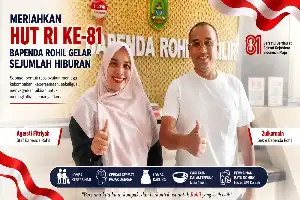 Semarakkan HUT RI ke-81, Bapenda Rohil Gelar Perlombaan dan Edukasi Pajak untuk Pegawai