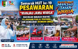 Perayaan HUT ke-19 Pesawaran Hadirkan Layanan Publik Terpadu dan Geliat UMKM Melalui Pesta Rakyat