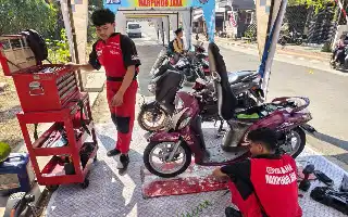 Ribuan Warga Leyangan Meriahkan Karnaval Gear Ultima, Yamaha Tebar Servis Murah Lintas Merek