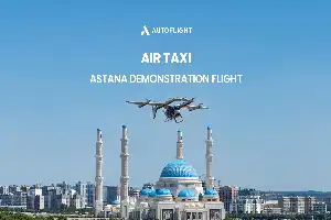 Masa Depan Transportasi Udara: AutoFlight Uji Coba Taksi Terbang eVTOL di Kazakhstan