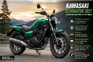 Kawasaki Eliminator 2027: Cruiser Klasik dengan Teknologi Modern untuk Kenyamanan Touring