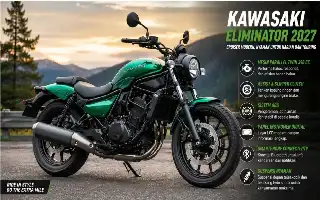 Kawasaki Eliminator 2027: Cruiser Klasik dengan Teknologi Modern untuk Kenyamanan Touring