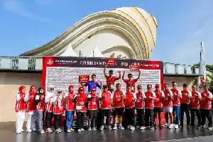 Dekranasda Fun & Run 2026: Wali Kota Tanjungpinang Lepas Ribuan Pelari di Gedung Gonggong