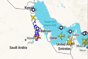 Data Penerbangan Indikasikan Peran Arab Saudi dan Qatar dalam Operasi Militer AS di Iran
