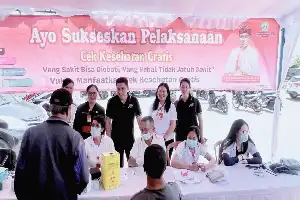 Genjot Capaian Cek Kesehatan Gratis, Dinkes Tabanan Hadirkan Layanan Jemput Bola Ke Desa