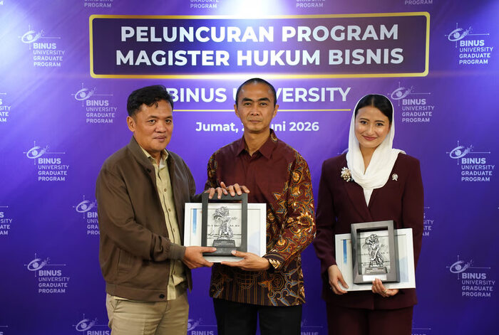 Respons Tantangan Era Digital, BINUS University Resmikan Program Magister Hukum Bisnis