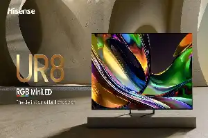 Hisense Perkuat Pasar Premium Indonesia Lewat Peluncuran TV RGB-MiniLED UR8S