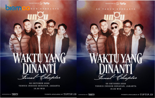 Tiga Dekade Berkarya, UNGU Siapkan Konser Spektakuler 'Waktu Yang Dinanti: Final Chapter'