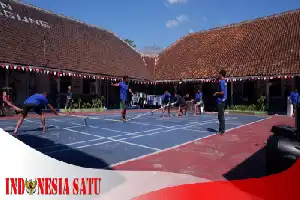 Rayakan HUT RI ke-81, Rutan Temanggung Dekatkan Petugas dan Warga Binaan Lewat Olahraga Tradisional