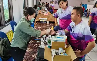Puncak Hari Bhayangkara ke-80 di Mahulu: Kolaborasi Olahraga, Layanan Medis, dan Pemberdayaan UMKM
