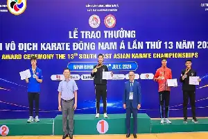Karateka Muda Kutai Kartanegara Sukses Raih Perunggu di Ajang SEAKF Vietnam