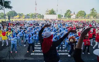 Kemenpora Inisiasi Gerakan Masyarakat Aktif dan Bugar Perdana di Wonosobo