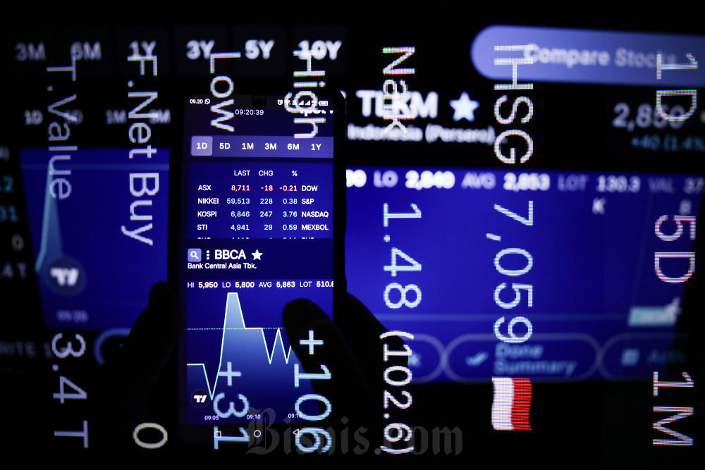 Indeks Bisnis-27 Anjlok ke Zona Merah, Saham Tambang dan Energi Tertekan