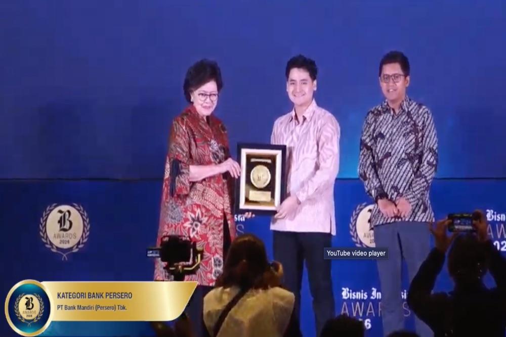 Bank Mandiri Sabet Predikat Emiten Bank Persero Terbaik di Ajang Bisnis Indonesia Awards 2026
