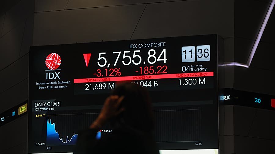 IHSG Terkoreksi di Sesi Pertama, Gagal Uji Level Psikologis 6.000