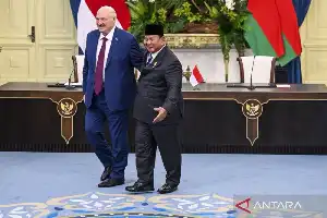 Perkuat Kemitraan Strategis, Indonesia dan Belarus Teken Kerja Sama Multisektor