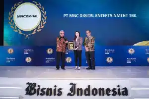 Capaian Prestisius, MNC Digital Entertainment Raih Penghargaan Media dan Hiburan di BIA 2026