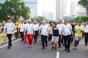 Polri Gelar Pekan Olahraga dan Bakti Sosial Jelang Hari Bhayangkara ke-80, Kapolri Tegaskan Komitmen Merangkul Masyarakat
