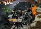 Supercar McLaren 720S Hancur Terbelah Dua Usai Menabrak Tiang Listrik di Sukoharjo