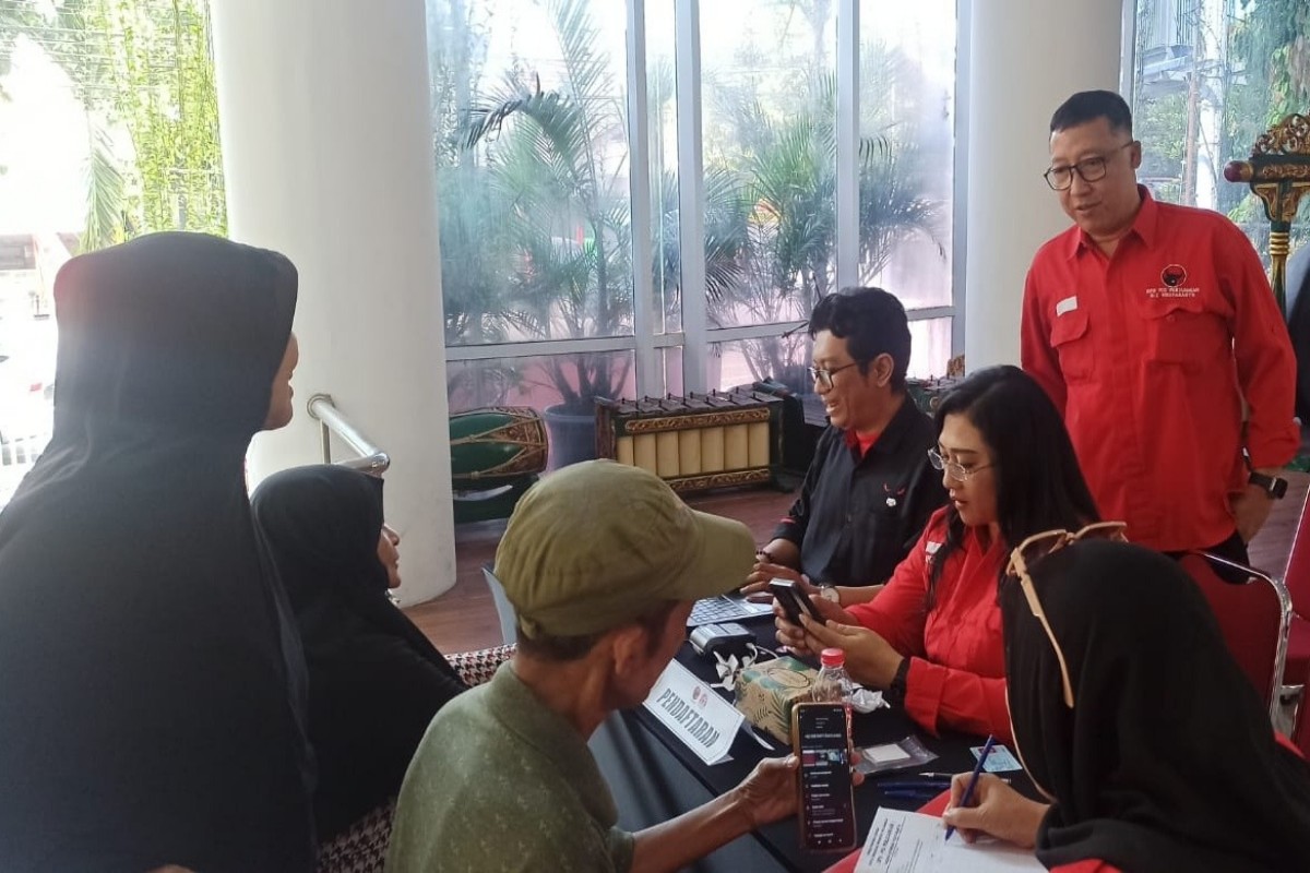 Peringati Bulan Bung Karno, PDI Perjuangan DIY Gelar Layanan Kesehatan Gratis untuk Masyarakat
