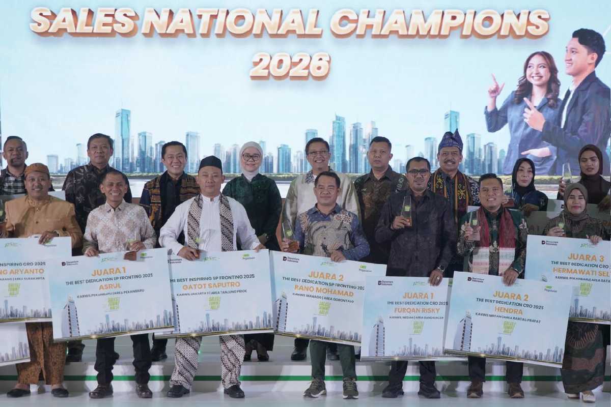 Perkuat Strategi Bisnis, Pegadaian Bekali Tenaga Penjualan dalam Sales Town Hall 2026